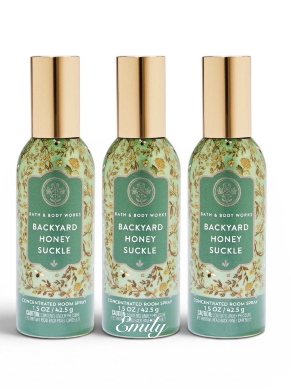 Bath & Body Works BACKYARD HONEYSUCKLE Concentrated
Room Sprays